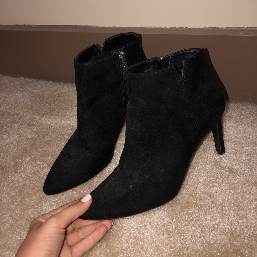 Black booties size 7.5
